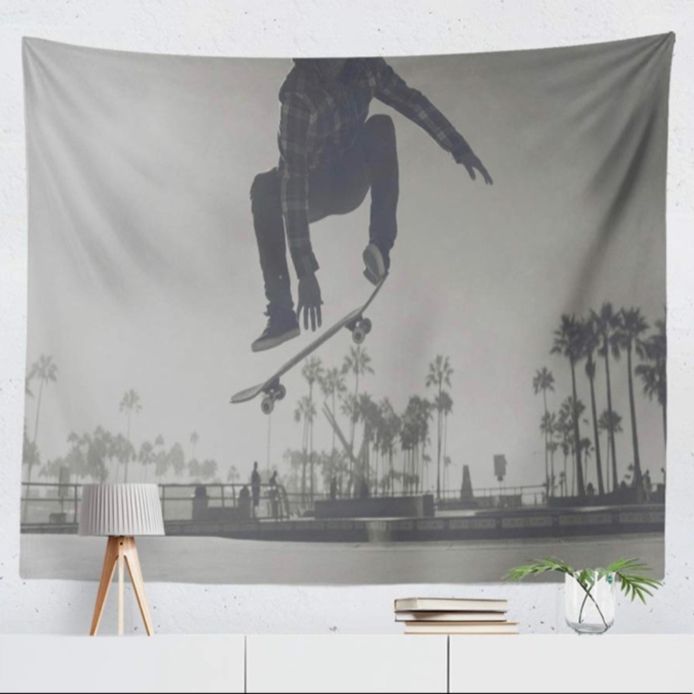 50X60 Inches skate tapestry